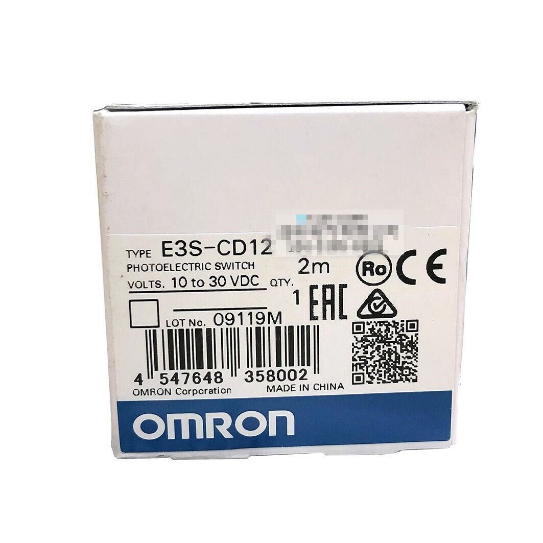 new 1pcs Omron E3S-CD12 2M Photoelectric Switch Sensor