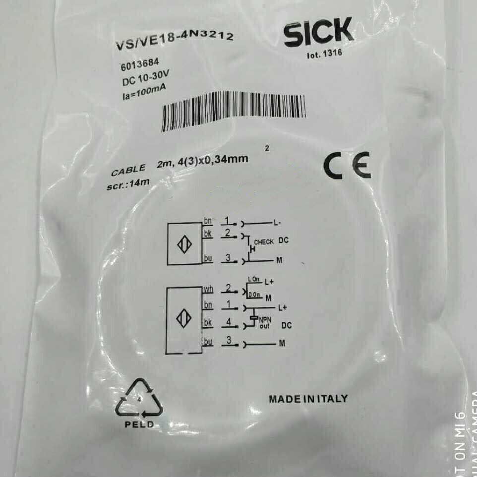 new ONE FOR SICK Photoelectric Switch VS/VE18-4N3212 spot stock - ONE FOR SICK