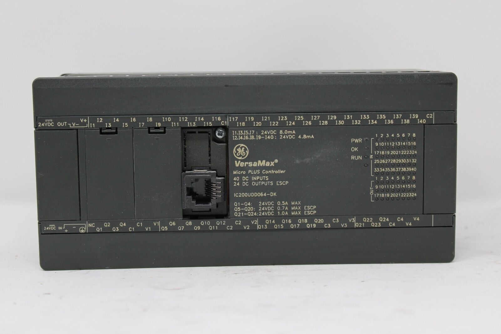 used GE Fanuc IC200UDD064-DK IC200UDD064 Controller - GE FANUC