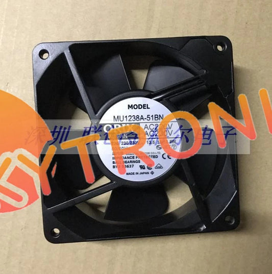 1 PCS ORIX Fan MU1238A-51BN AC 220V 230V 120*120*38MM cooling fan