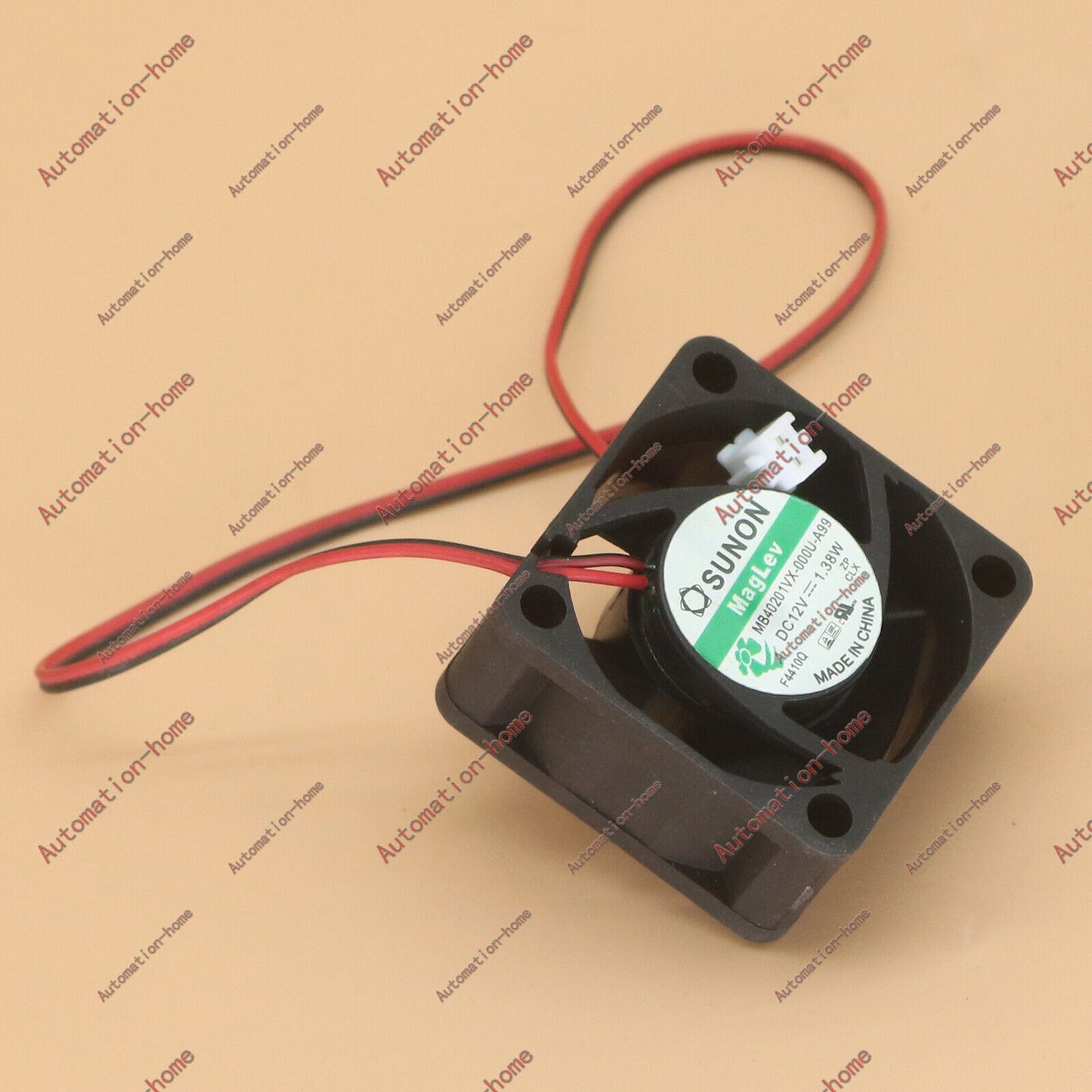 SUNON Magnetic Levitation Fan MB40201VX-000U-A99 12V 1.38W 4020 4CM 2-pin Magnetic Levitation Fan - SUNON
