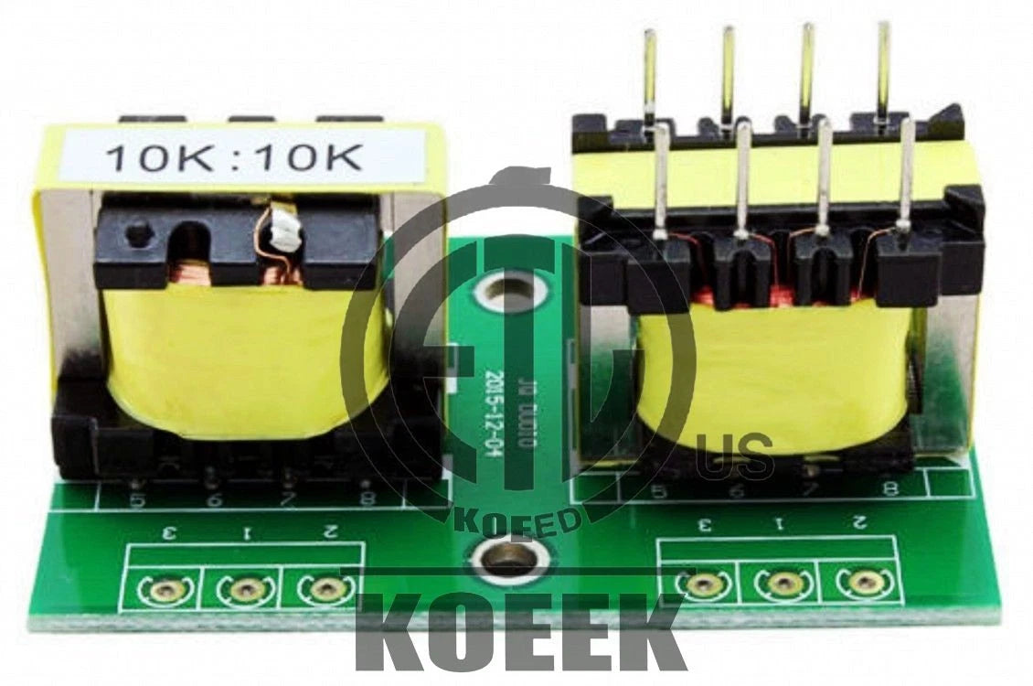 10K:10K Permalloy Audio Isolation Transformer Board Unbalanced Convertor Bulk #k