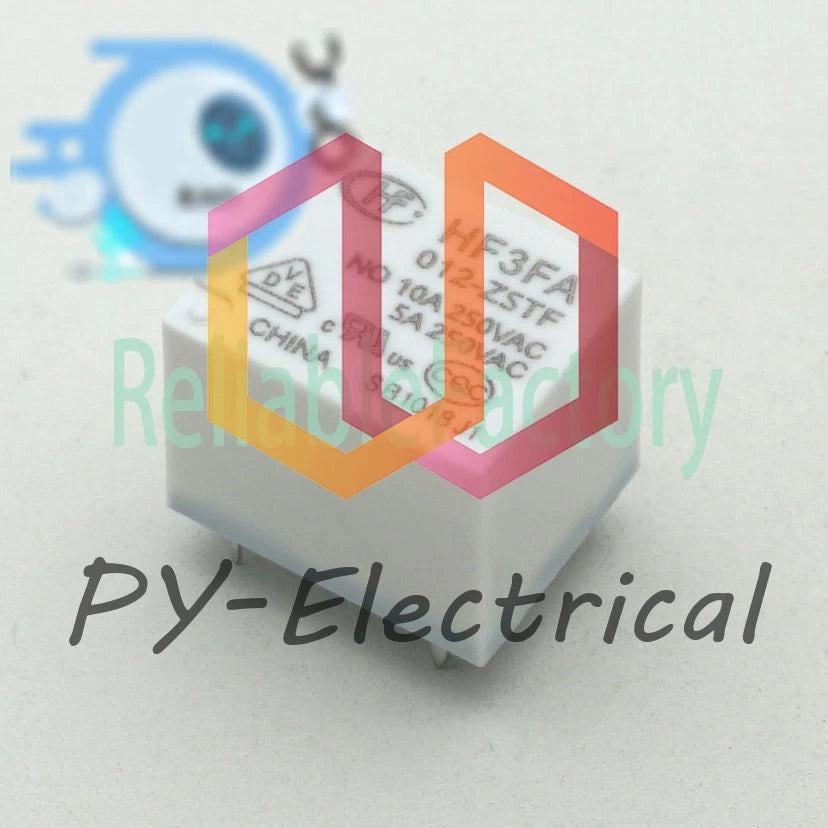 HongFa HF3FA-012-ZSTF 12VDC Power Relay 10A 250VAC 5 Pins x 5PCS