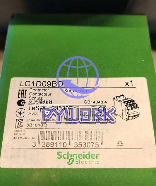 SND Contactor LC1D09BD LC1-D09BD DC24V (1PCS)