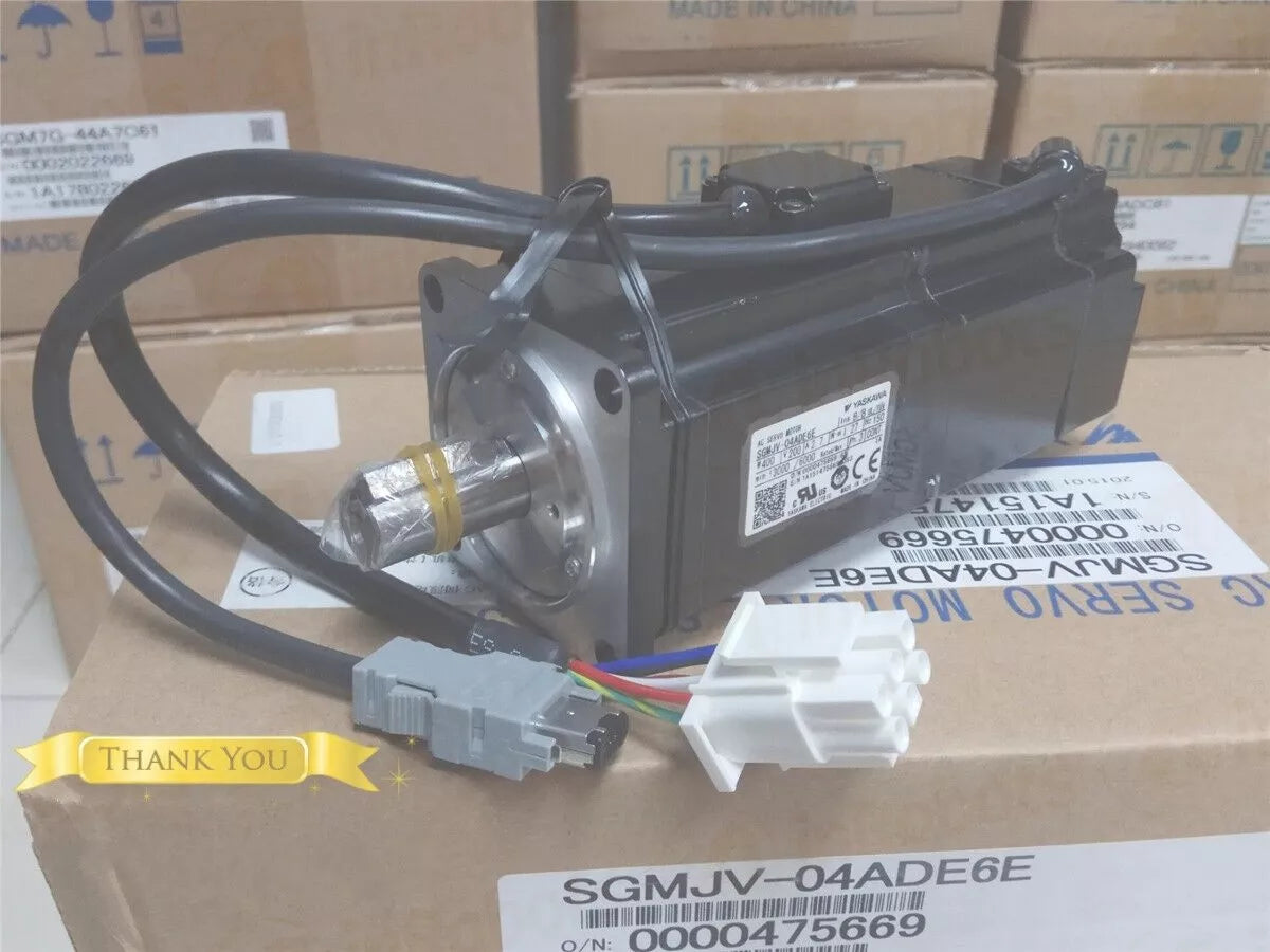YASKAWA SGMJV-04ADE6E Servo Motor New - YASKAWA