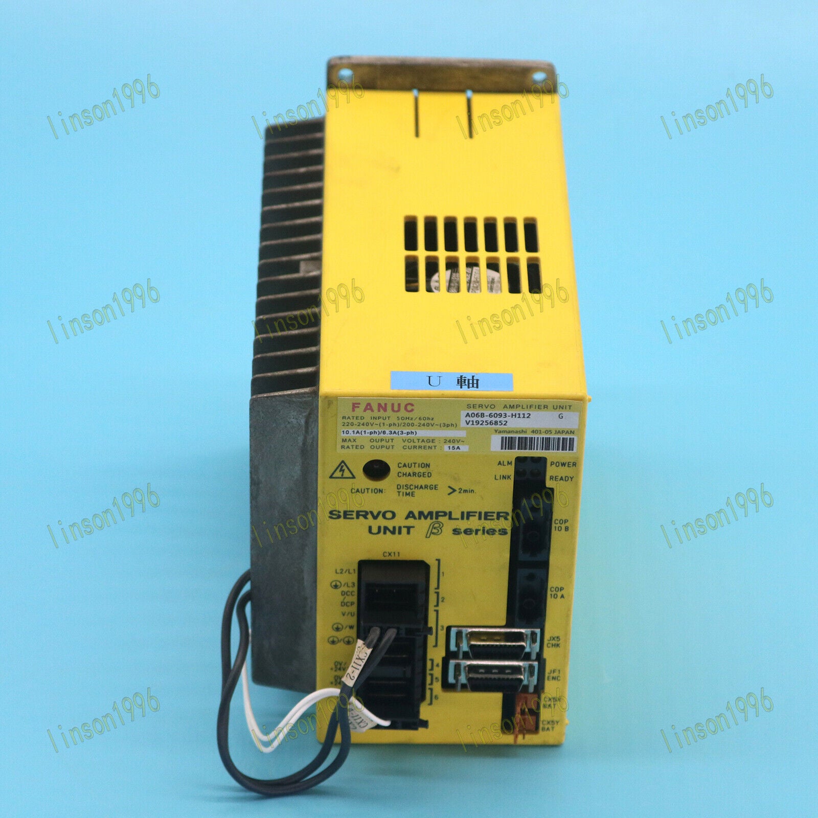 Used One FANUC A06B-6093-H112 Servo Amplifier A06B6093H112 Fully Tested - FANUC