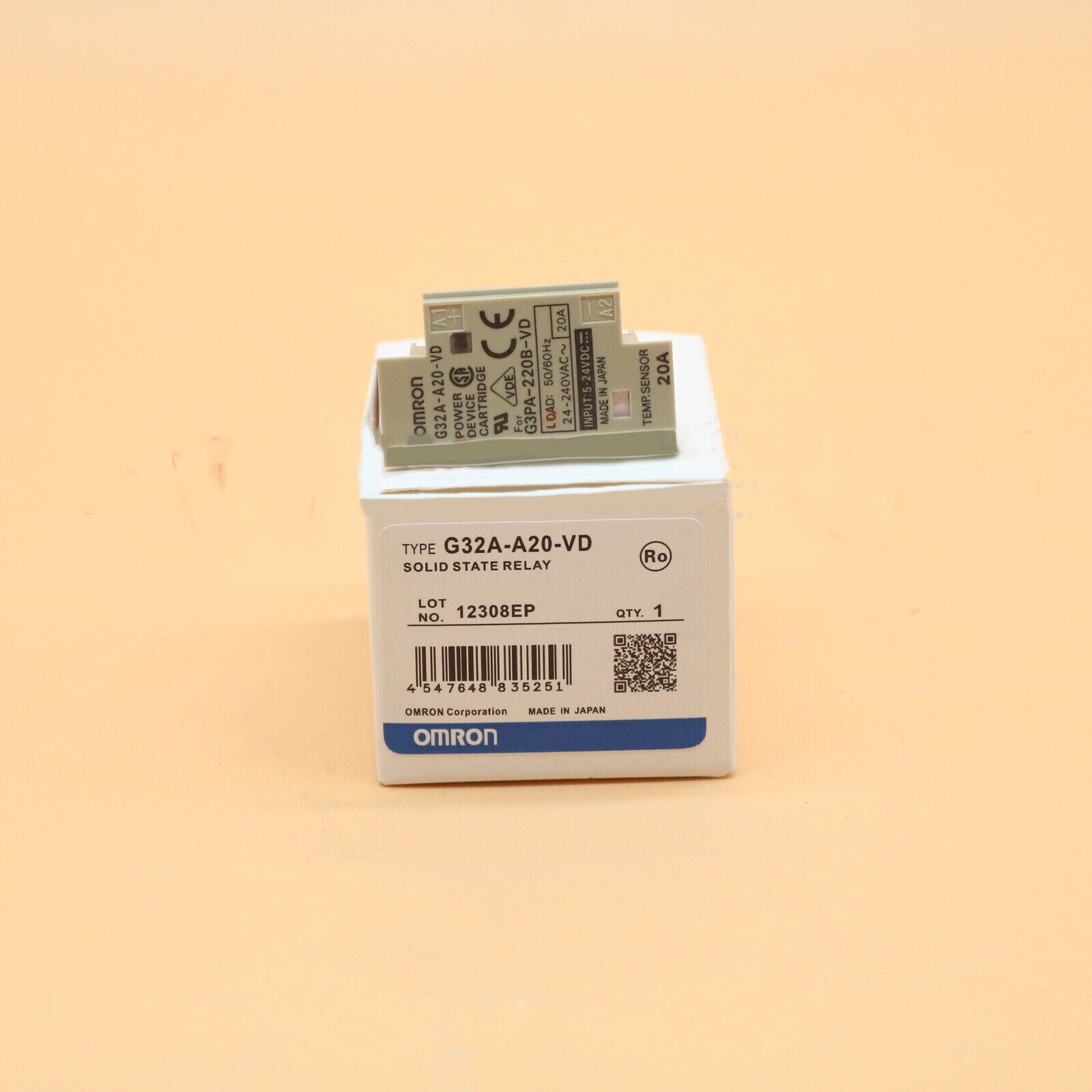 new 1PC Omron G32A-A20-VD 5-24VDC Solid State Relay - OMRON