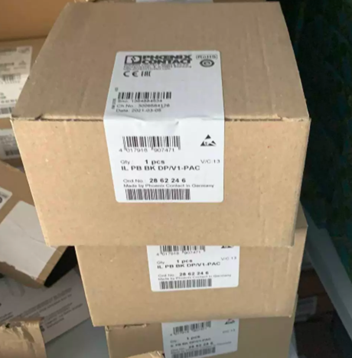 Phoenix Contact Bus Coupler IL PB BK DP/V1-PAC 2862246 - PHOENIX CONTACT