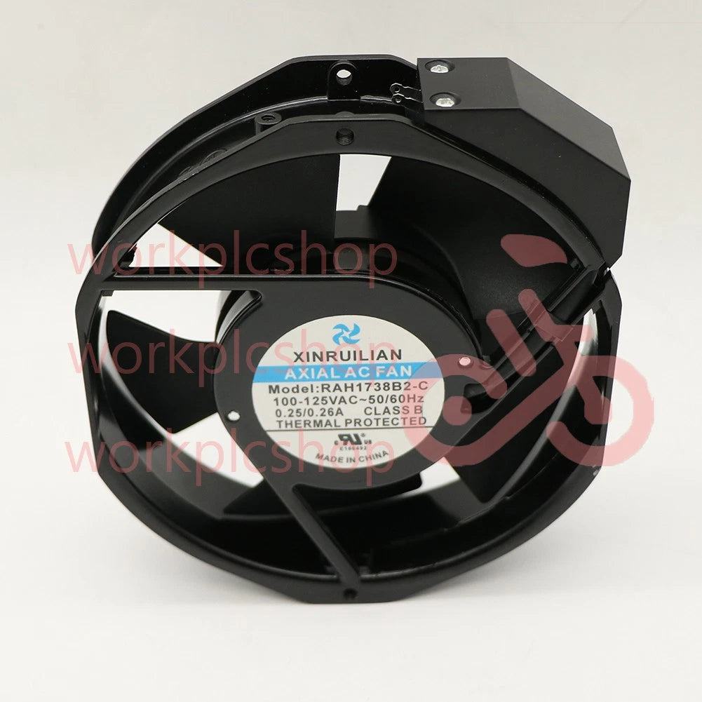 1PCS XINRUILIAN RAH1738B2-C AC100V 0.26A 17238 17CM cabinet cooling fan