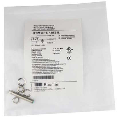 Baumer IFRM 08P17A1/S35L Inductive Proximity Sensor IFRM08P17A1S35L US Stock