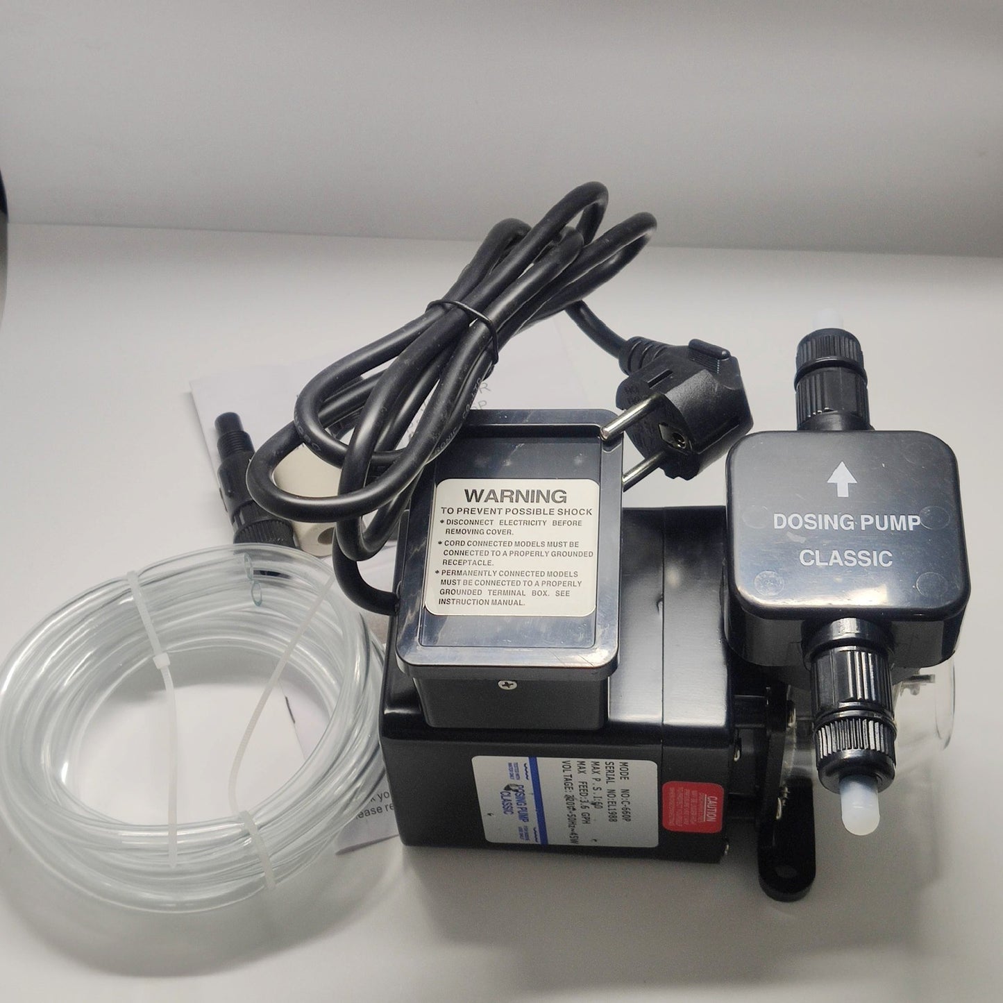 Swimming Pool Disinfection Dosing Pump 220V 13L/H Automatic Control Pump C-660P