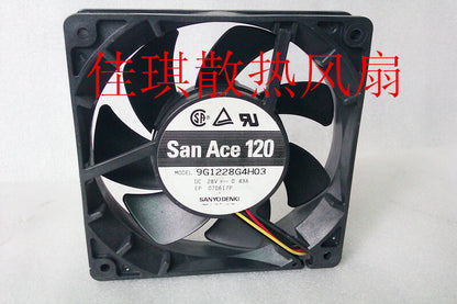 1pcs SANYO 9G1228G4H03 12025 28V 0.43A cooling fan
