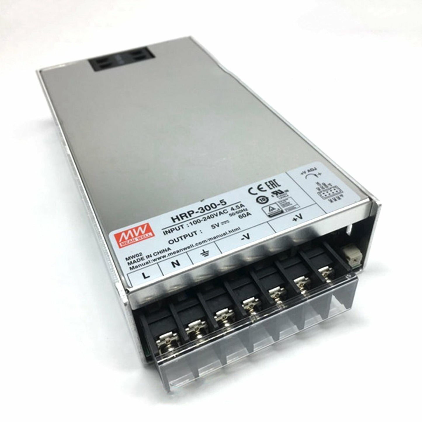 new 1PC  MEAN WELL HRP-300-5 5V 60A Switching Power Supply