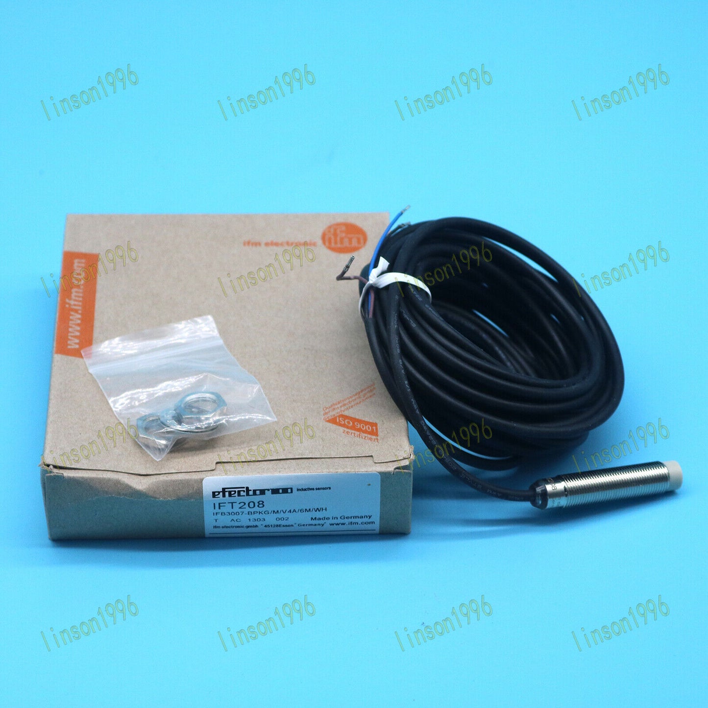 New 1-Unit IFT208 IFM Proximity Switch Sensor with Quality Assurance - IFM