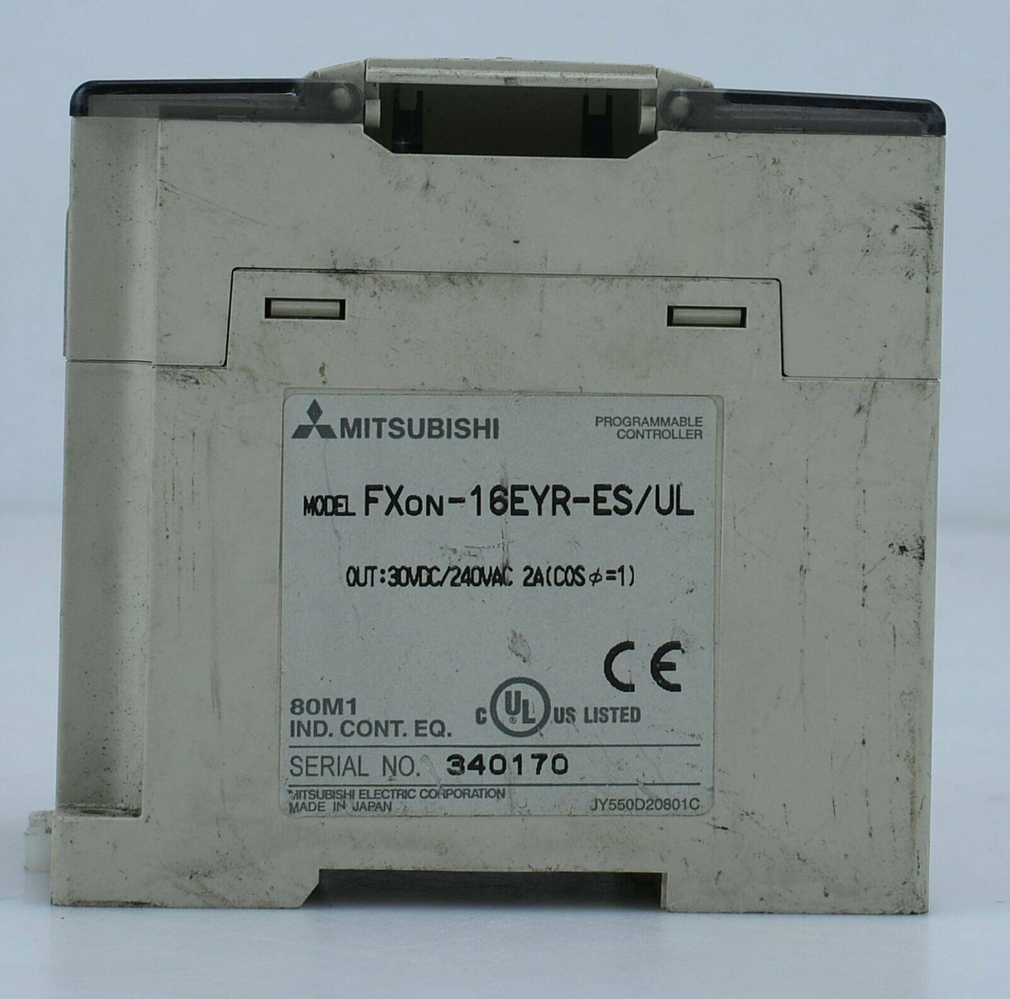 Mitsubishi ONE Modules FX0N-16EYR-ES: UL Tested, Good Condition - MITSUBISHI