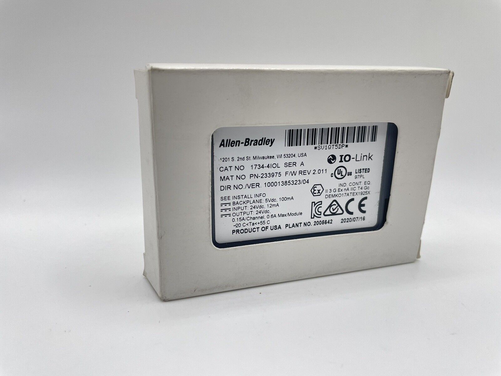 Allen-Bradley 1734-4IOL Module - ALLEN-BRADLEY
