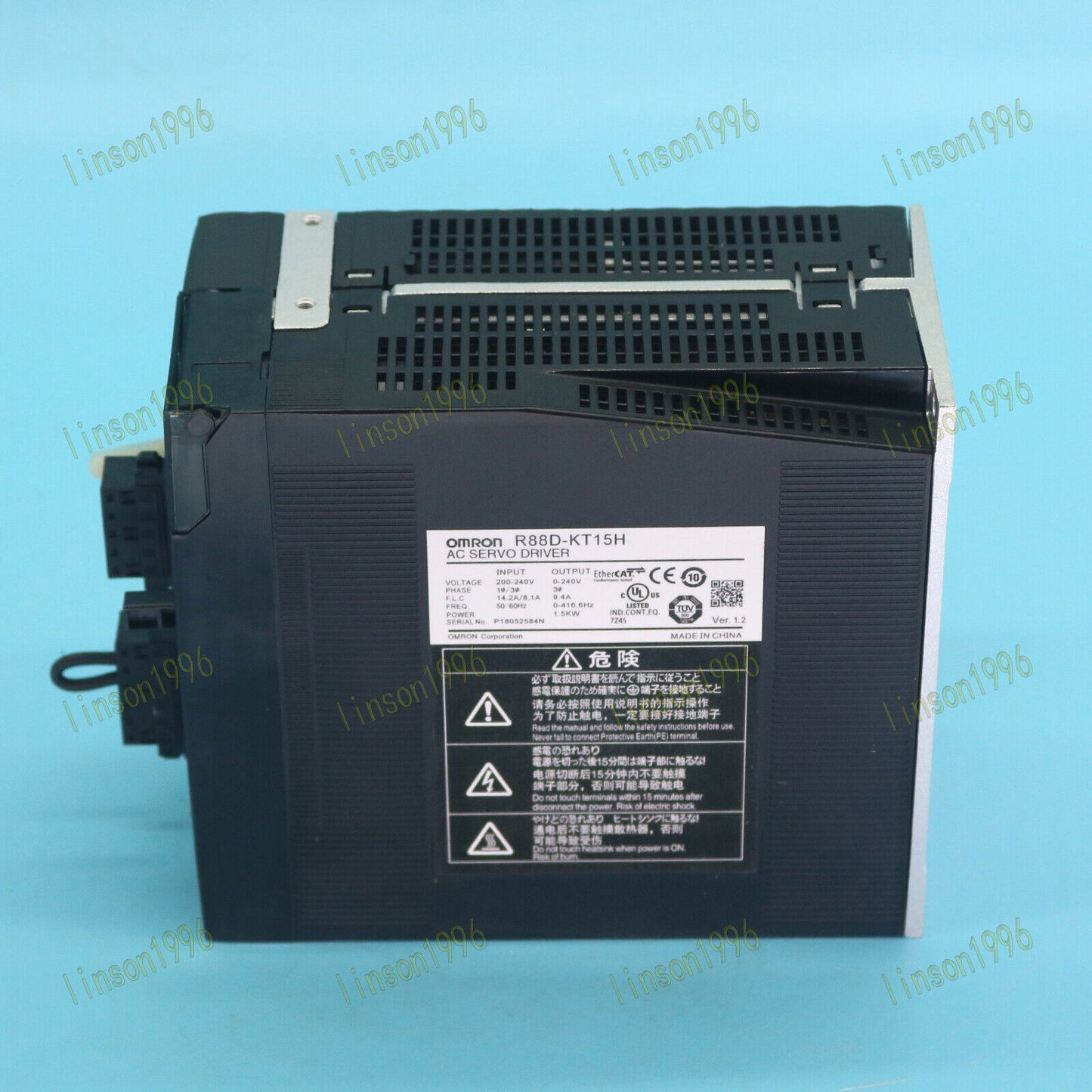 Omron AC Servo Driver R88D-KT15H - High-Power Control Solution - OMRON