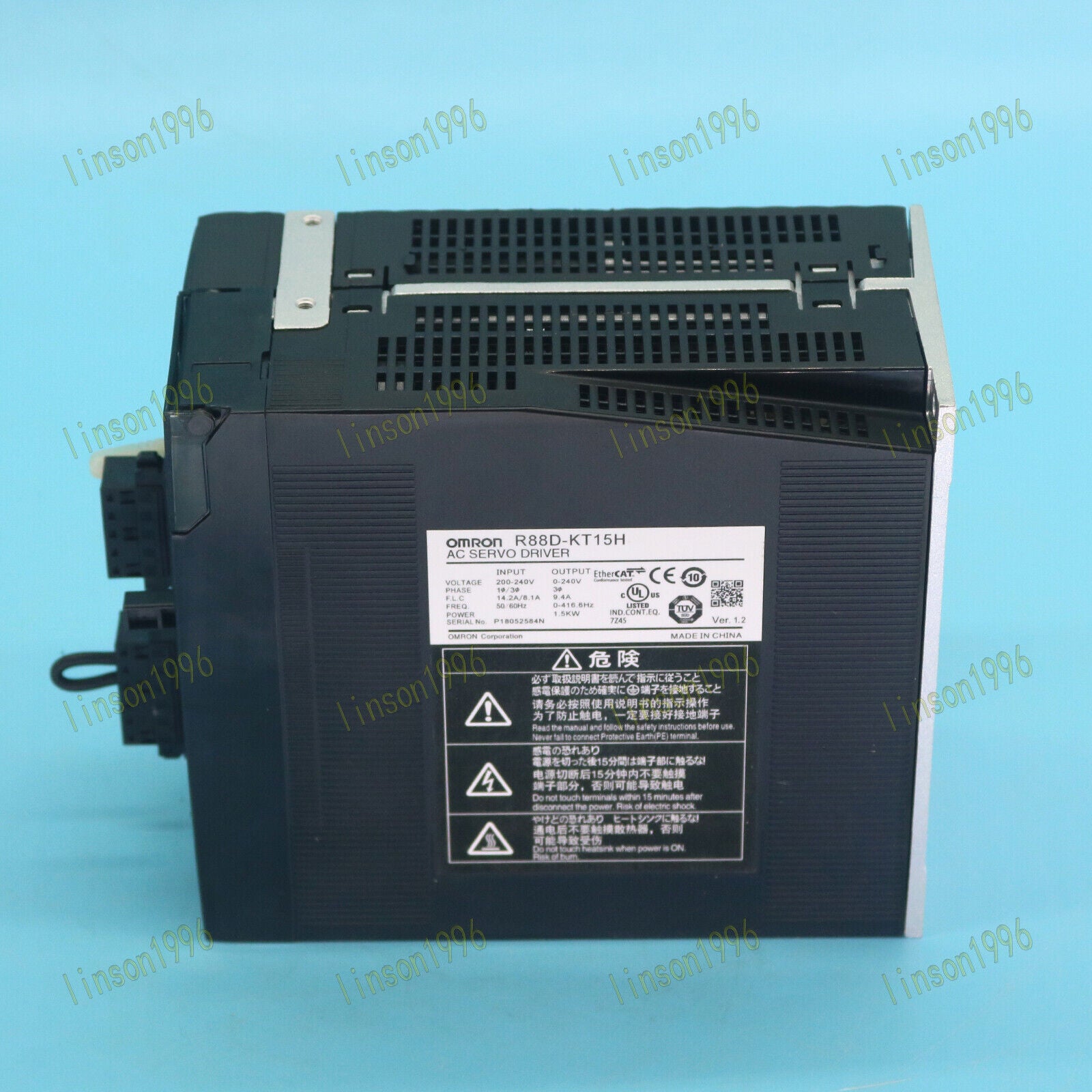 Omron AC Servo Driver R88D-KT15H - High-Power Control Solution - OMRON
