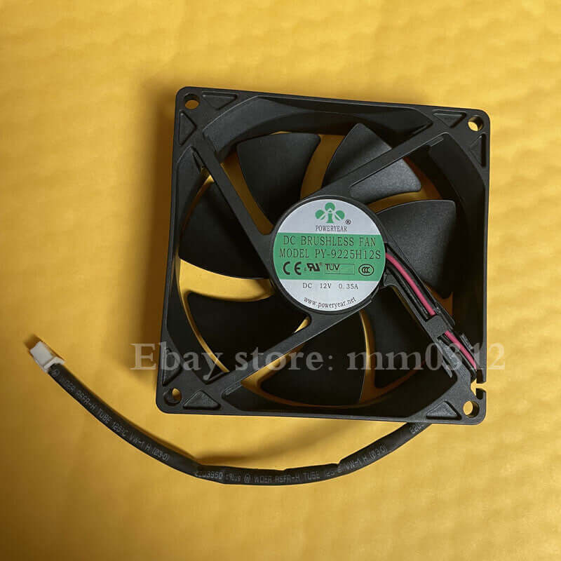 new 1pcs POWERYEAR PY-9225H12S 12V 0.35A 9CM 9025 cooling fan