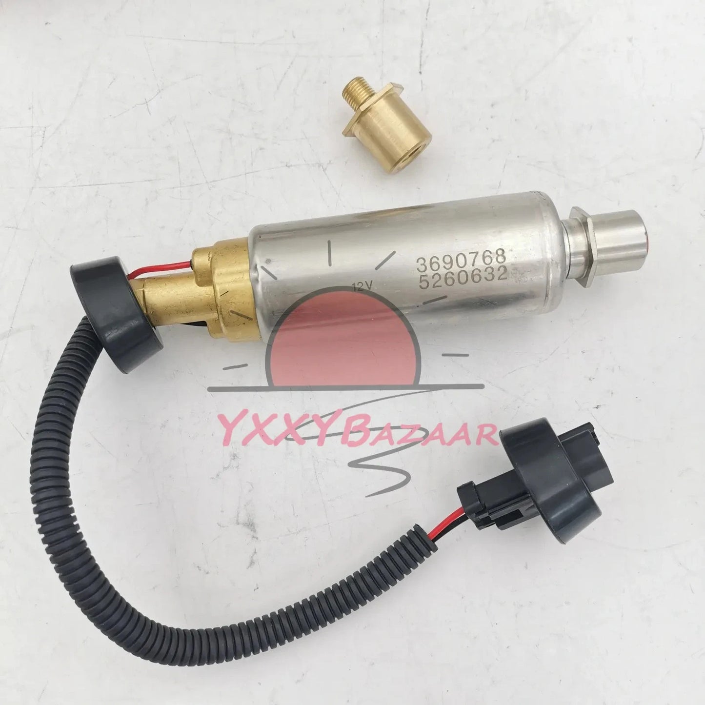 3690768 Fuel Transfer Pump For Cummins ISX ISX12 CM2350 X102 ISX15 CM850 QSX 12V
