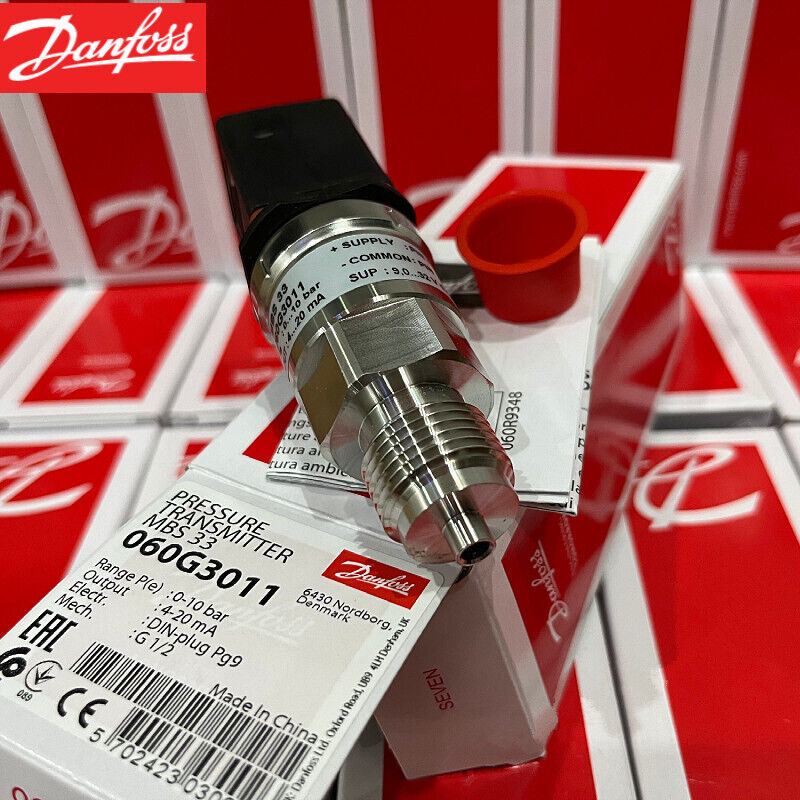 new 1pcs Danfoss MBS33 060G3011 0-10bar Pressure Transmitter Sensor - DANFOSS