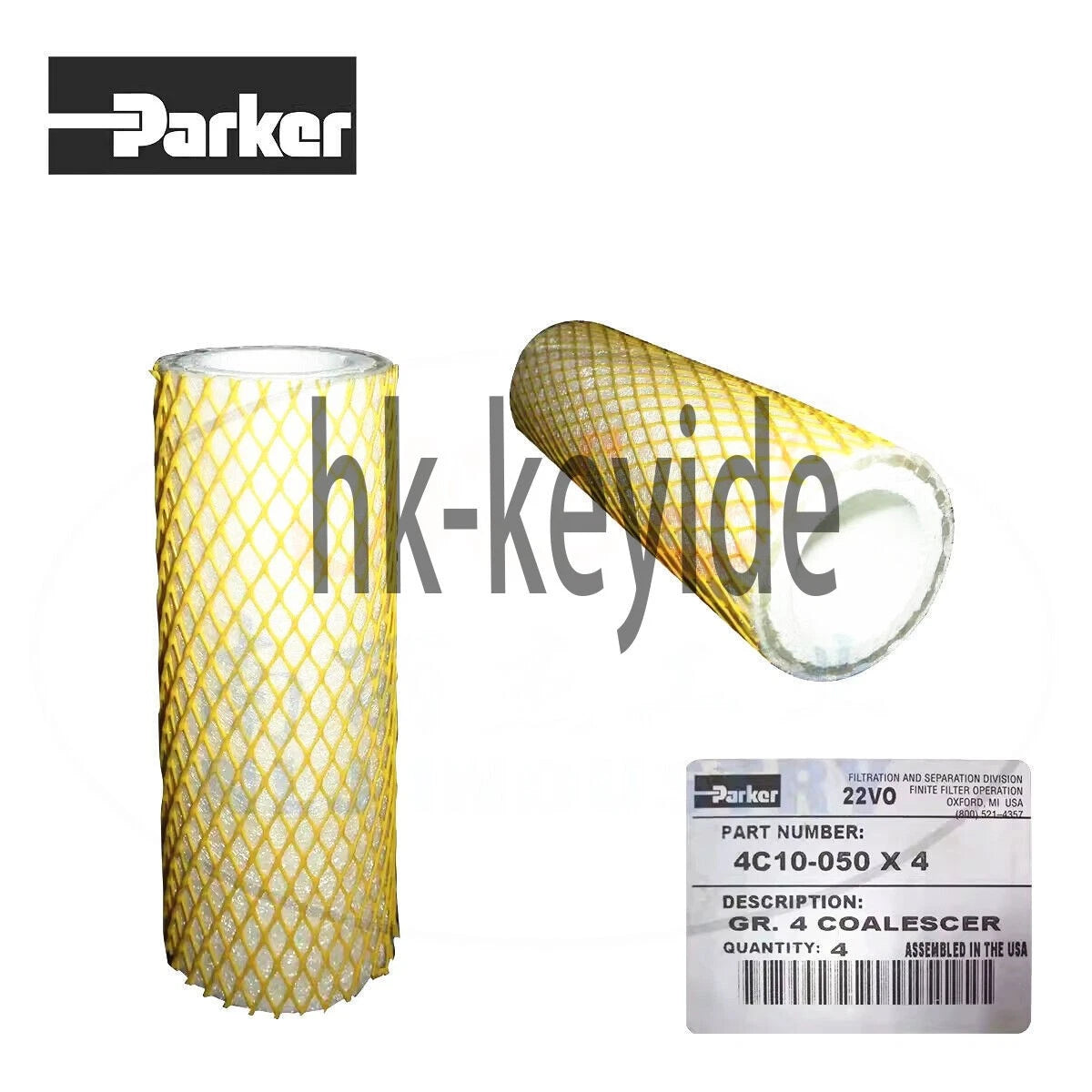 4PCS Box 4C10-050 X 4 Filter Element
