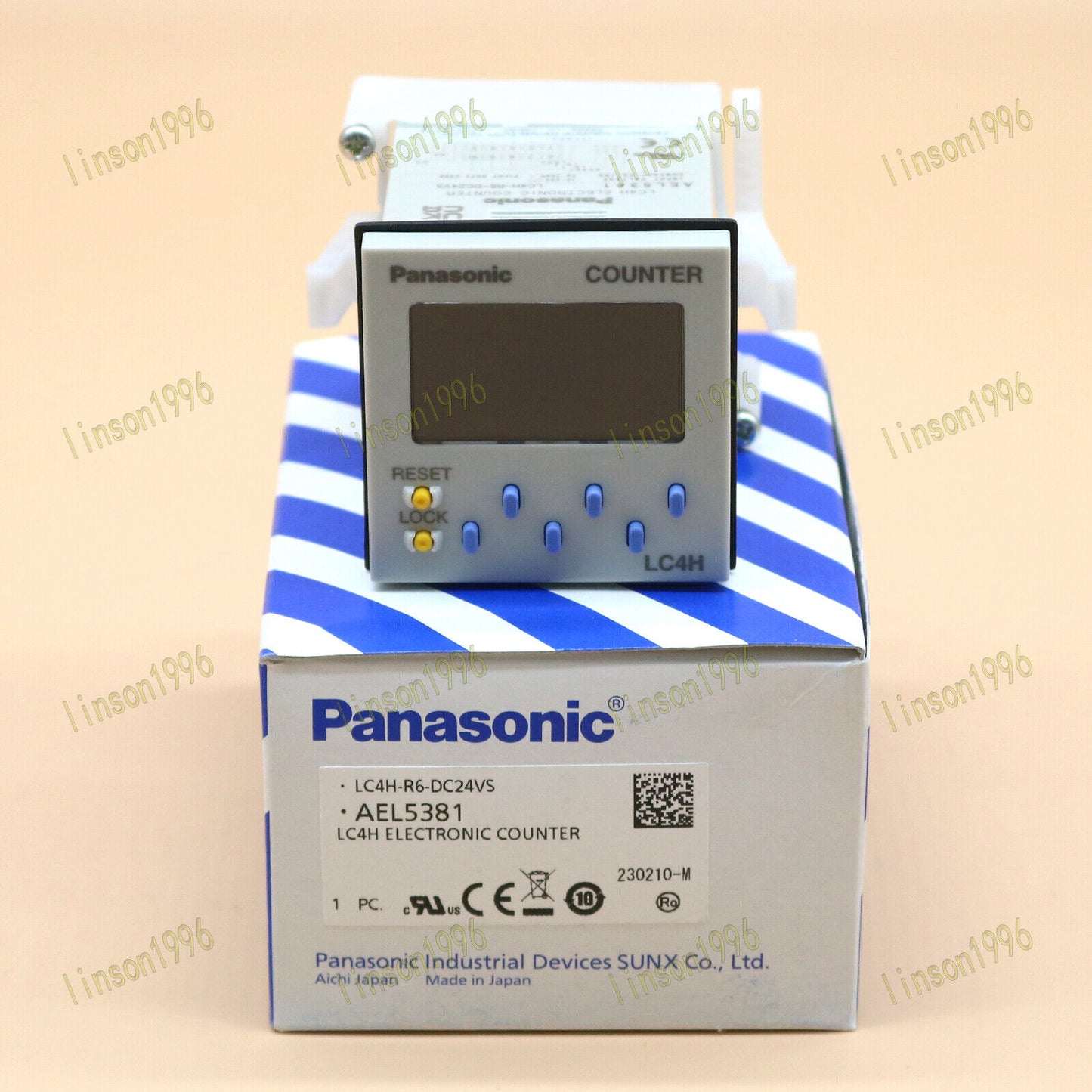1PCS Panasonic LC4H-R6-DC24VS Counter - PANASONIC