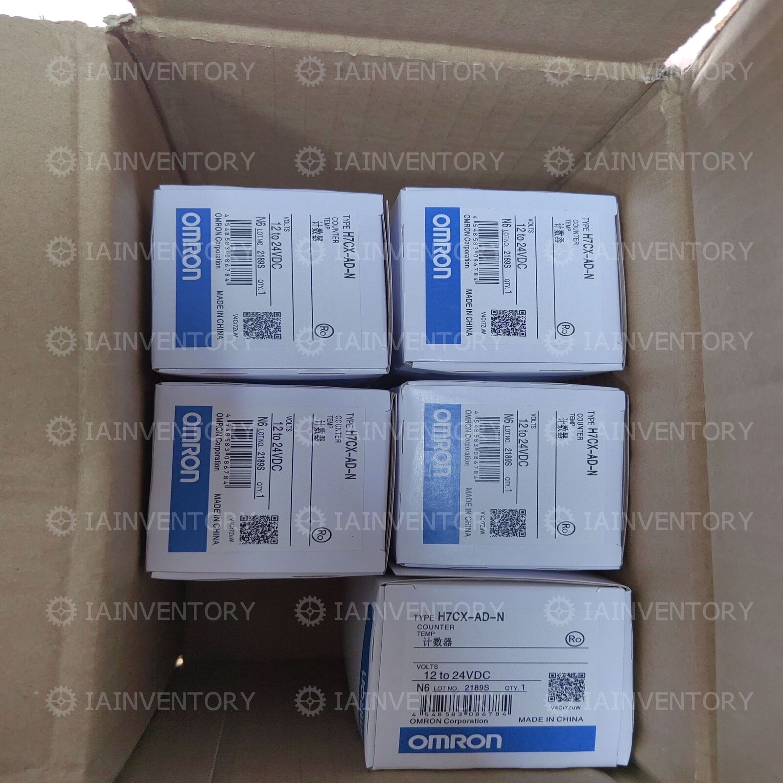 Omron Digital Counter H7CX-AD-N 12-24VDC - OMRON