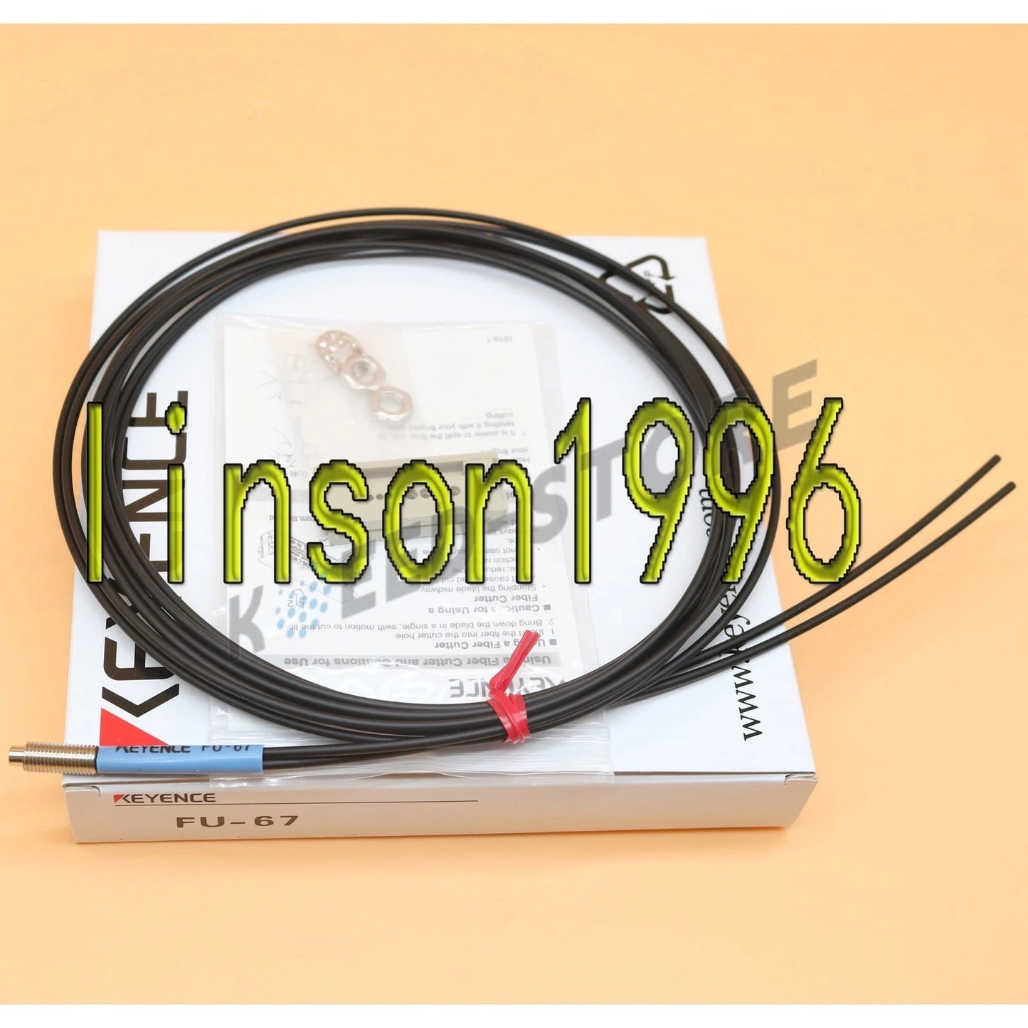 ONE Keyence Fiber Optic Sensor FU-67 Free shipping