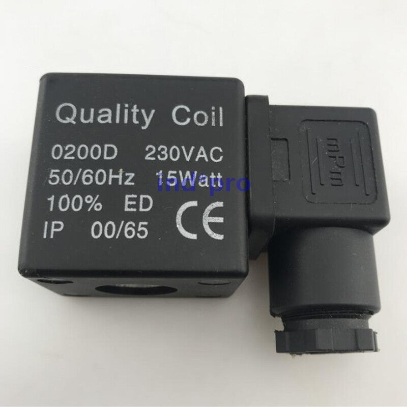 new 1PCS Quality Coil 0200D 230VAC 15W Air Compressor Drain Valve Coil
