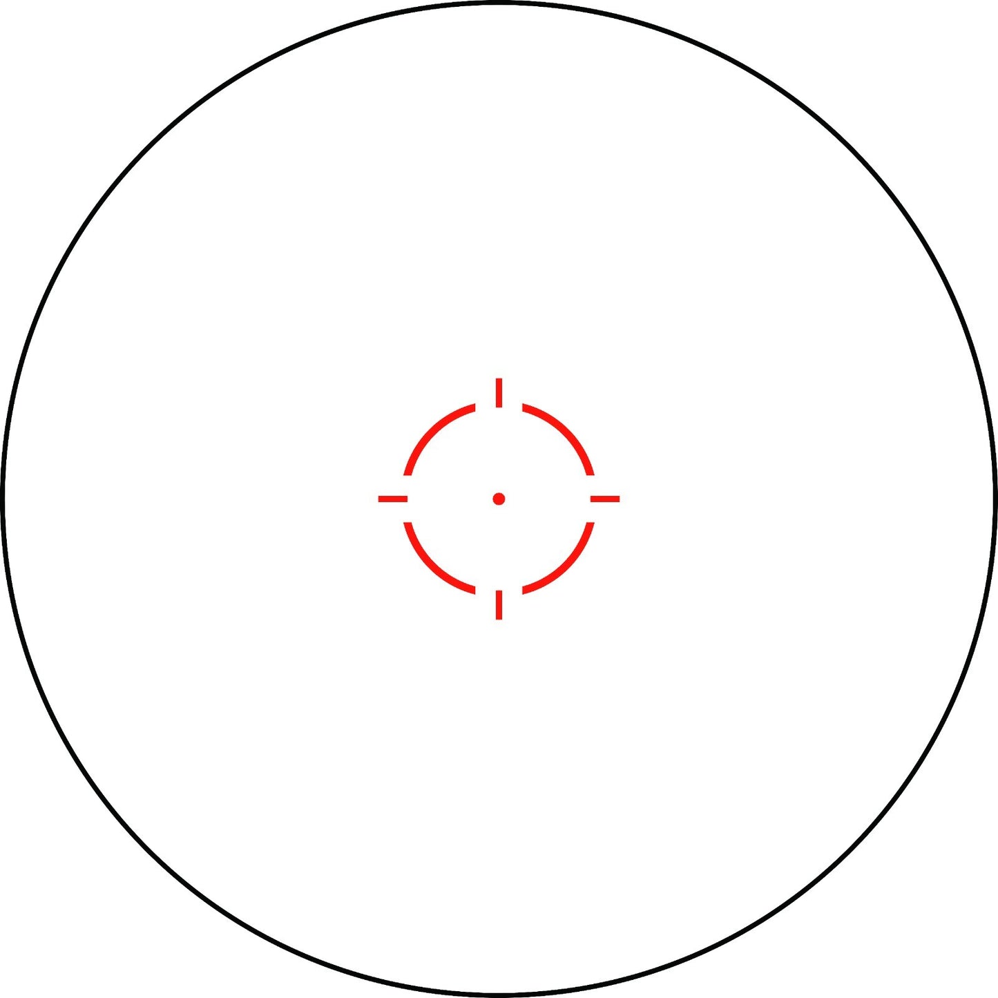 Trijicon 1x25 MRO HD Red 68 MOA Retcile w/ 2.0 MOA Dot (No Mount) #MRO-C-2200050