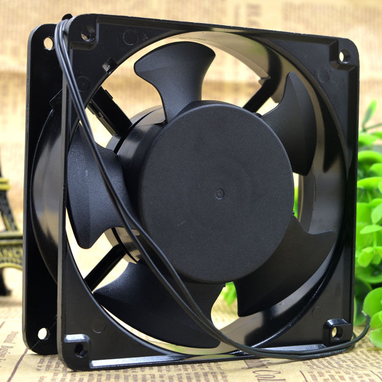 new 1 pcs Sunflow Fan FM12038A2HSL AC 220V 0.14A  120*120*38MM 2 Wire Aluminum frame