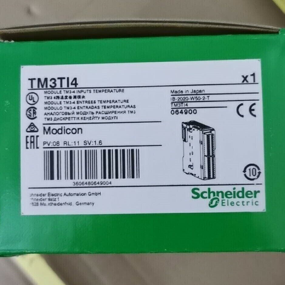 SCHNEIDER TM3TI4 PLC New In Box - SCHNEIDER
