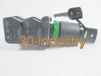 Fanuc 3-Speed Key Switch T1 A55L-DO01 - New Control Cabinet Accessory - FANUC