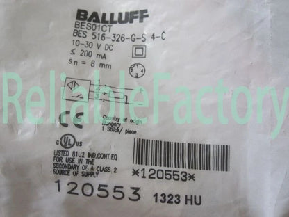 BES 516-326-G-S 4-C 1Pcs BALLUFF Proximity Switch free shipping