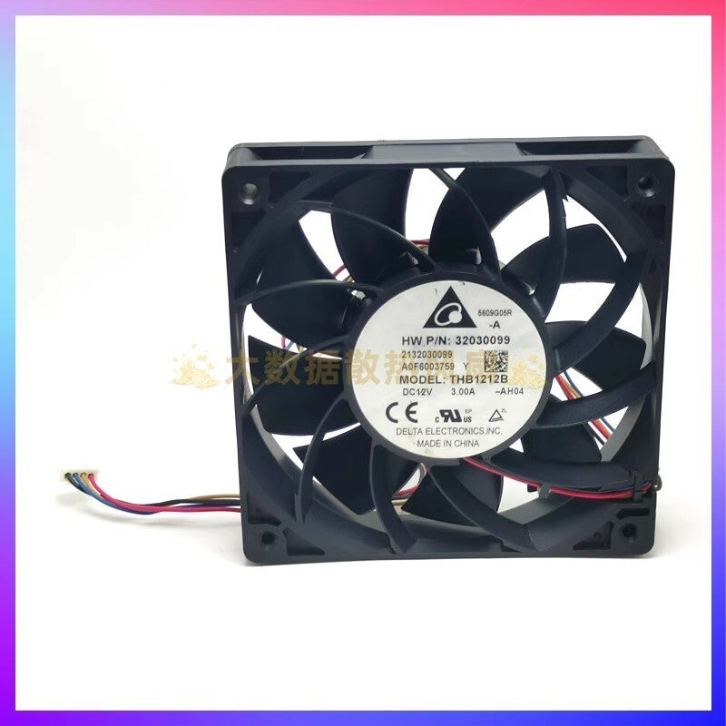 Delta THB1212B 12025 DC12V 3.0A 12CM 4-Pin Violent Cooling Fan