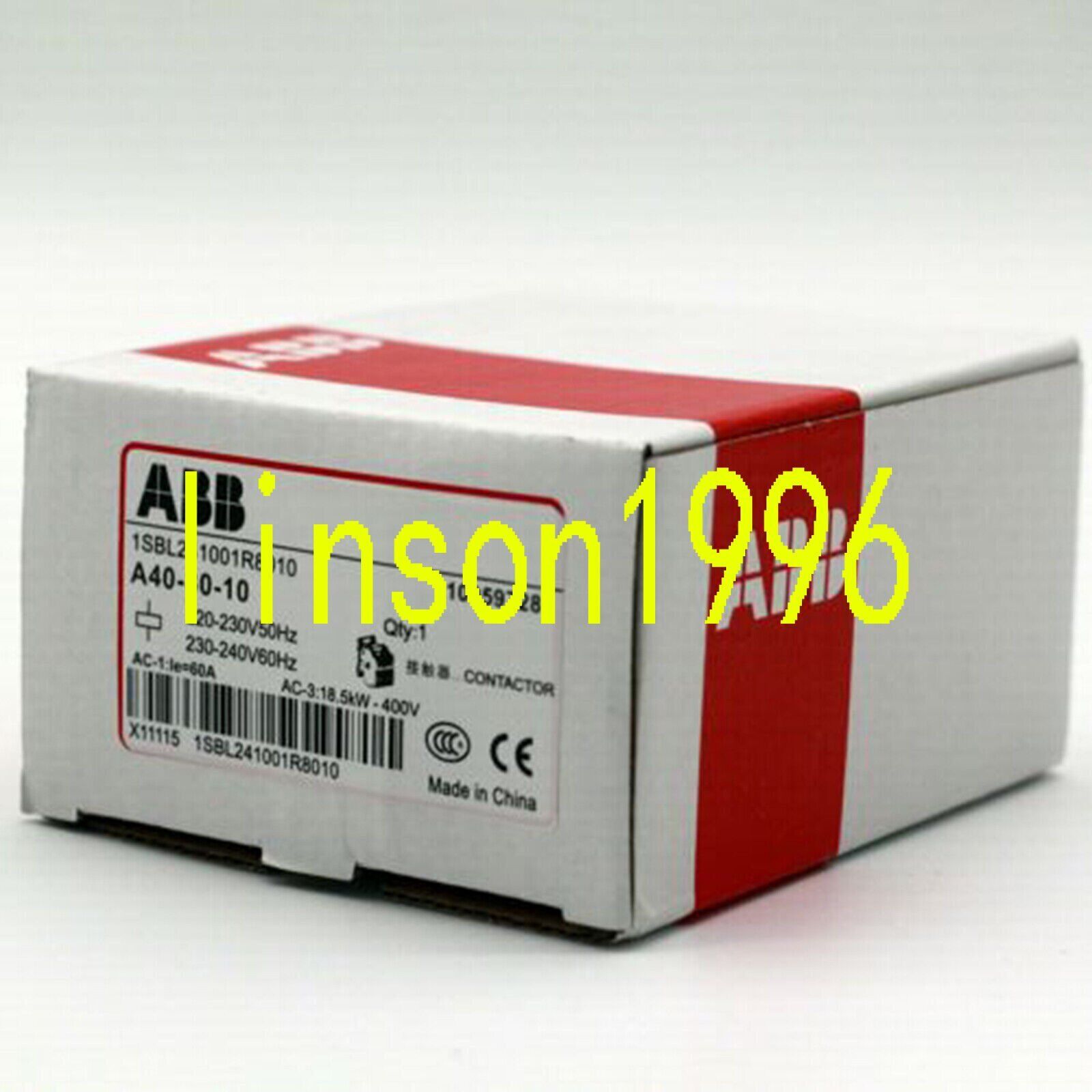 ABB A40-30-10 AC Contactor 220VAC - ABB