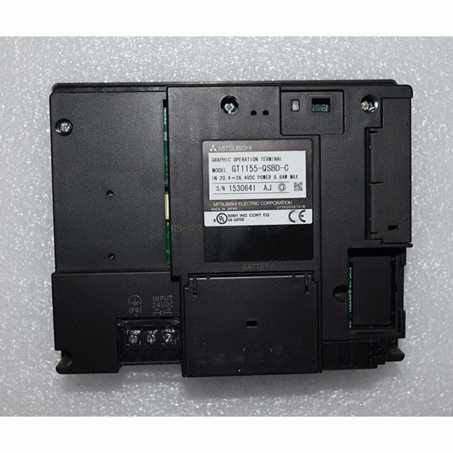 1PC HMI System with Mitsubishi Components GT1155-QSBD-C - MITSUBISHI