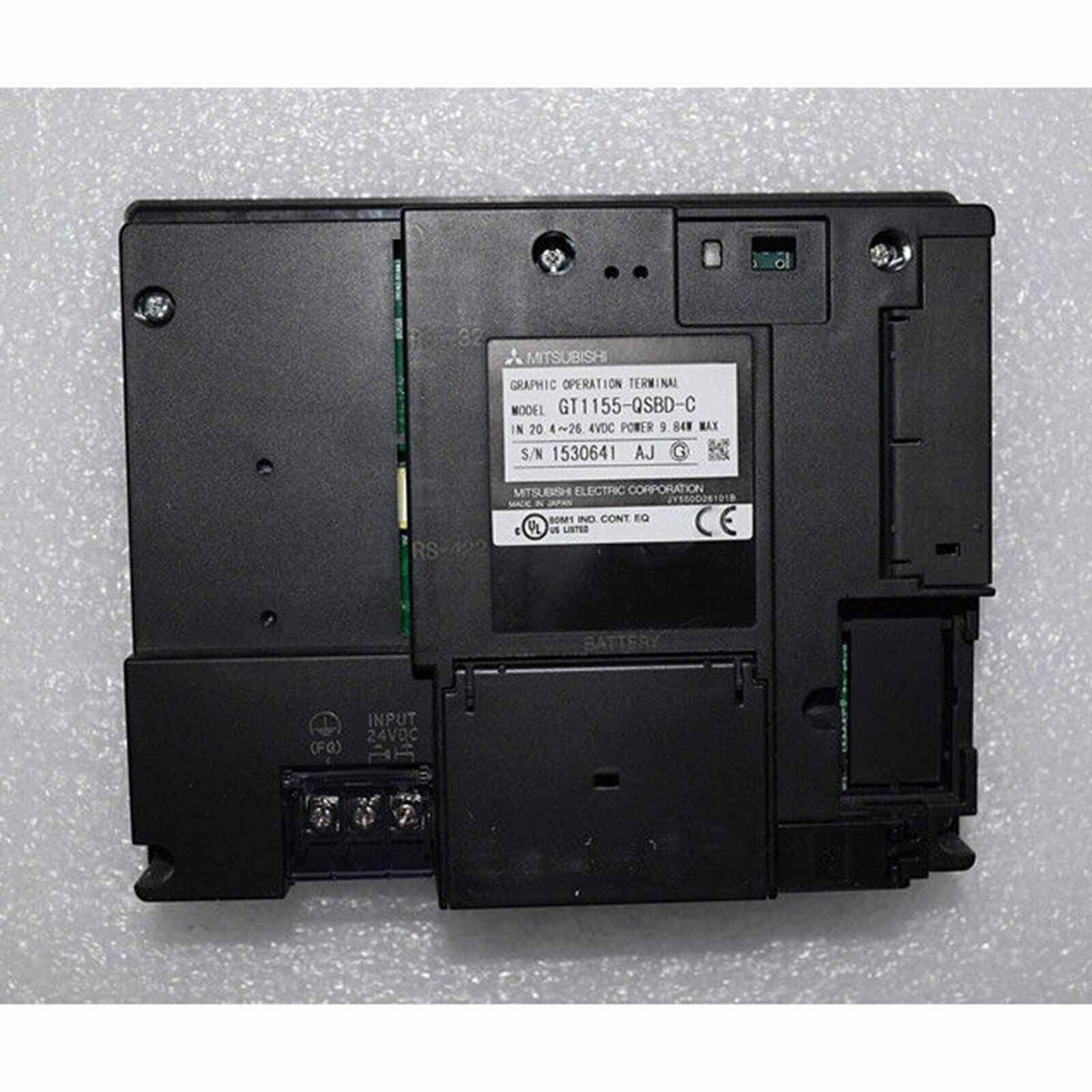 1PC HMI System with Mitsubishi Components GT1155-QSBD-C - MITSUBISHI