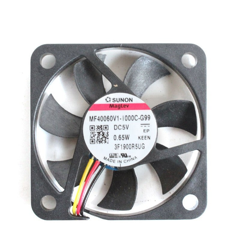 SUNON MF40060V1-I000C-G99 4006 5V 0.65W 4cm 3-wire ultra-thin DC cooling fan