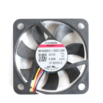 SUNON MF40060V1-I000C-G99 4006 5V 0.65W 4cm 3-wire ultra-thin DC cooling fan