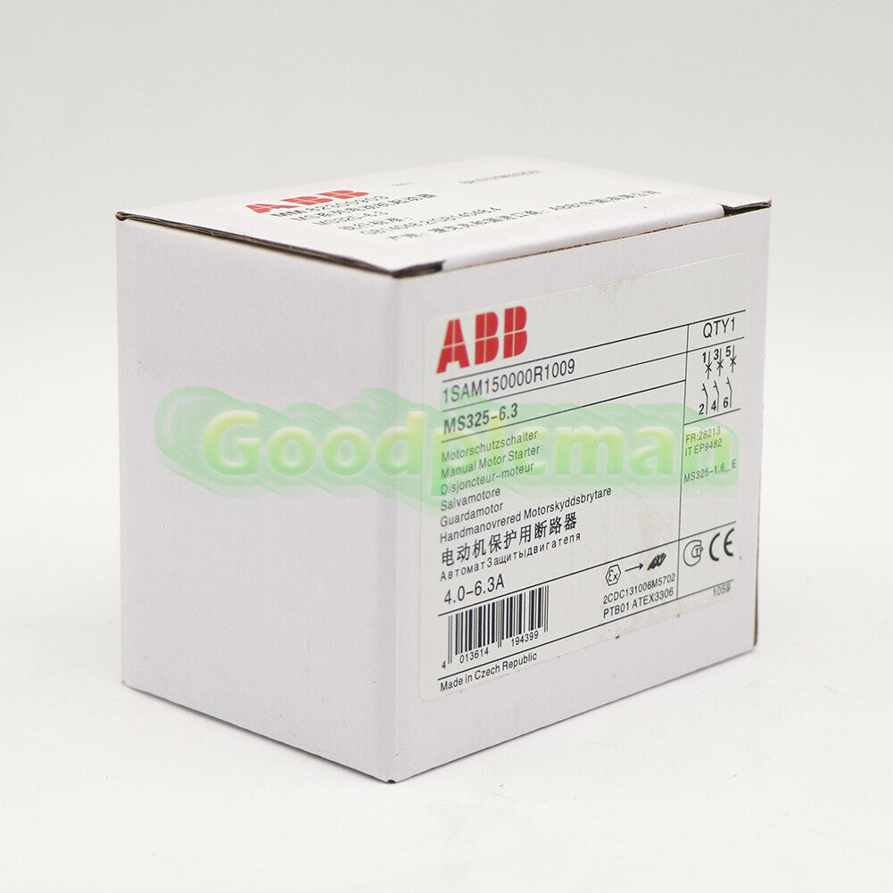 ABB MS325-6.3 Protective Circuit Breaker 1SAM150000R1009