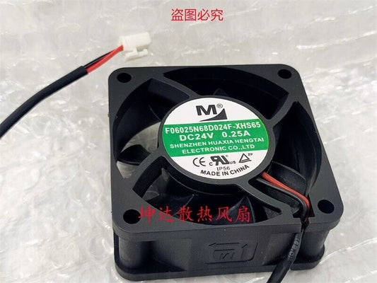 M F06025N68D024F-XHS65 24V 0.25A 6CM Inverter Cooling Fan - XHS65