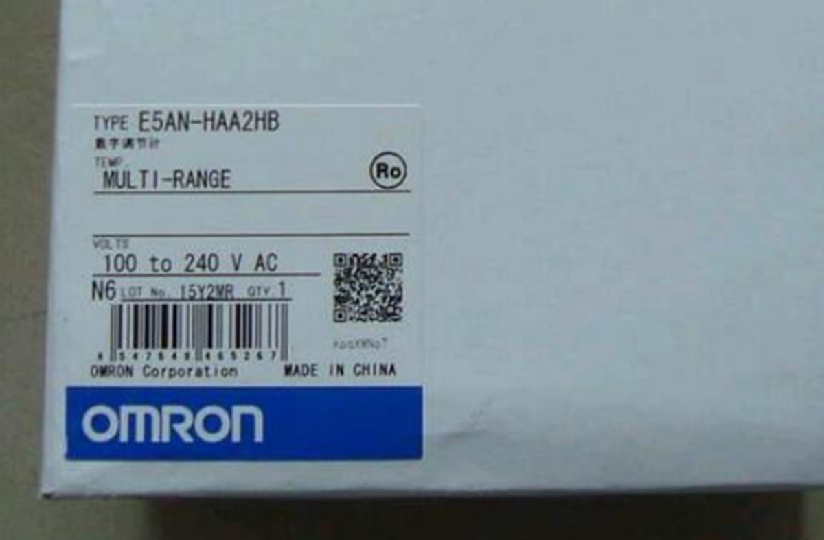 Omron E5AN-HAA2HB Digital Temperature Controller with Automation Safety Features - OMRON