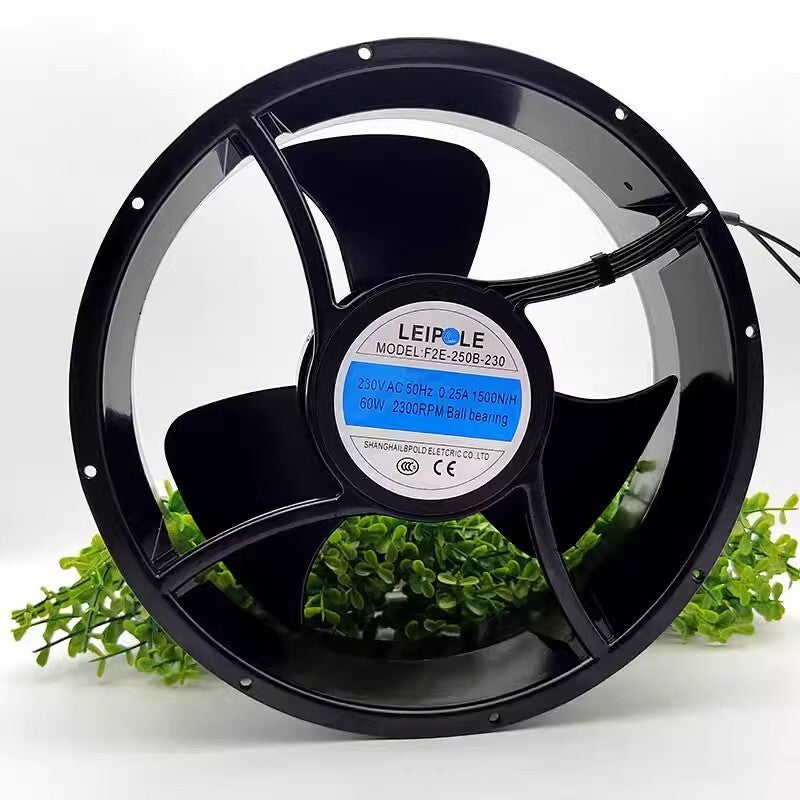 LEIPOLD F2E-250B-230 AC230V 0.25A 60W 25489 Axial Cooling Fan