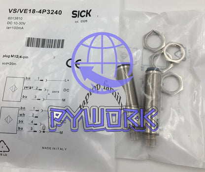 1PC SICK Photoelectric Switch VS/VE18-4P3240 free shipping