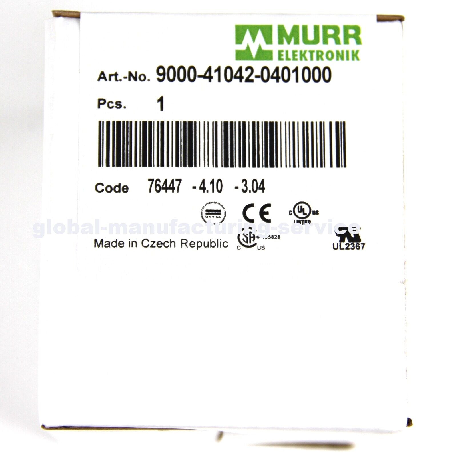 new  Murr 9000-41042-0401000 Electronic Circuit Protection Murr