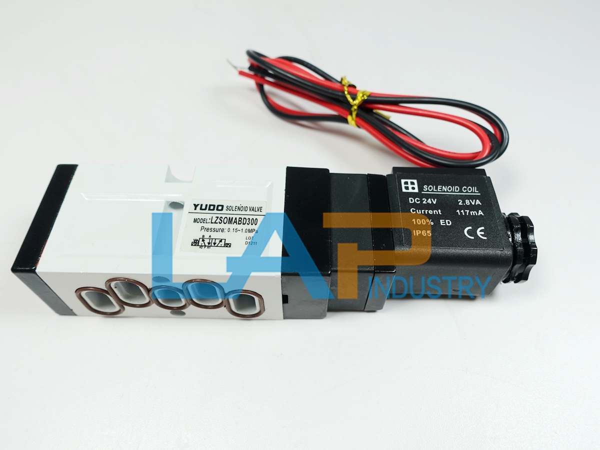 new FOR YUDO LZSOMABD300 Pneumatic hot channel flow solenoid valve DC24V 2.8W - KOEED