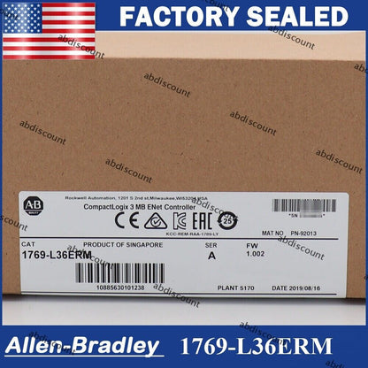 Allen-Bradley 1769-L36ERM CompactLogix 3MB Motion Controller SER A - ALLEN-BRADLEY