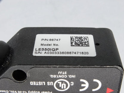 BANNER 550 IQP Sensor - BANNER ENGINEERING